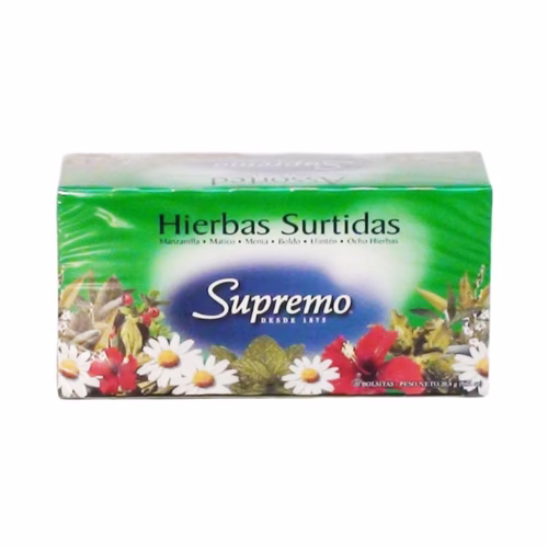 Té De Hierba Supremo Surtida 20 Und.