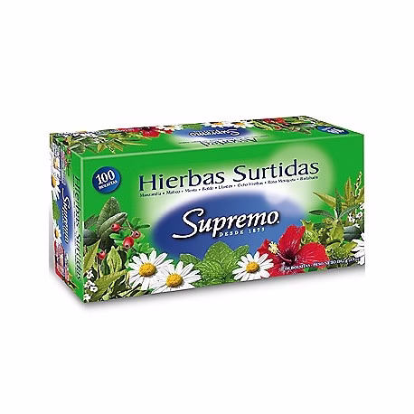 Té De Hierba Supremo Surtida 100 Und.