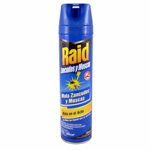 Insecticida Raid Mata Moscas 360 Cc.