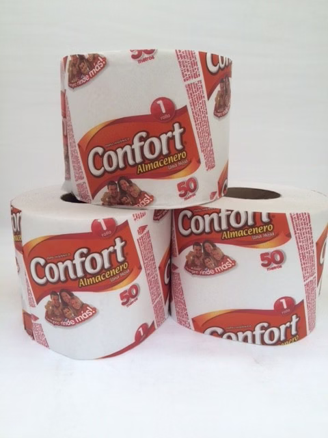 Papel Hig Confort 50 Mts X 12 Unid