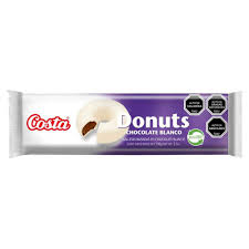 Galleta Donuts Chocolate Blanco Costa 100 Grs.