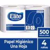 Papel Higienico Elite Blanco 4X500 Mtrs.