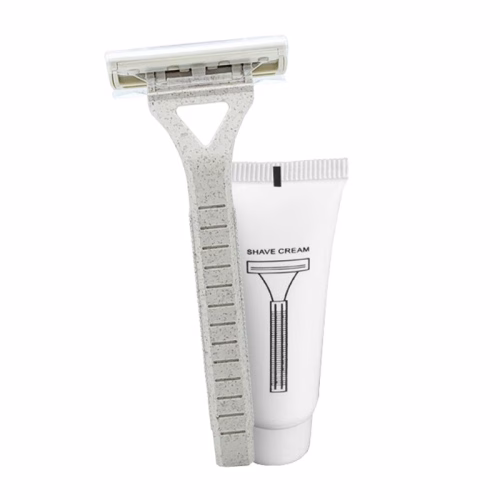 Set De Afeitar Maquina Y Crema 10 Grs - 25 Und