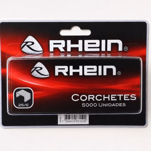 corchetes rhein 26 6 5000 Corchetes 26/6 Rhein 5000 unidades