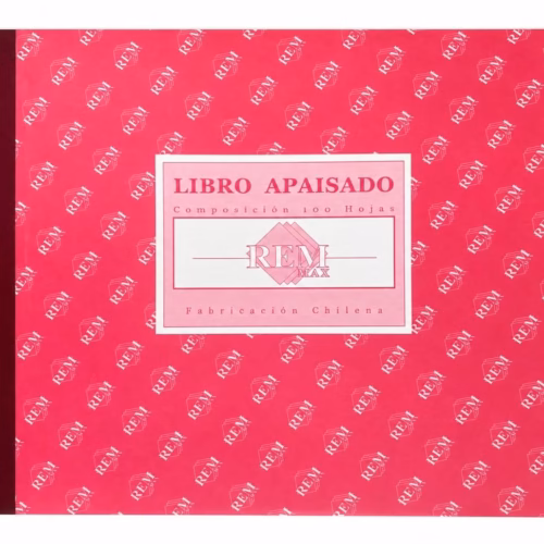Libro Apaisado Rem 100 hjs Composicion