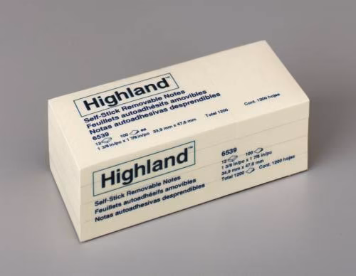 Nota Adhesiva Highland 653 Chico
