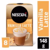 Nescafe Latte Vainilla Nestle X 8 Unid