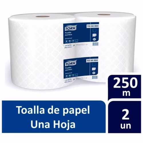 Toalla De Papel Tork 2 Unid X 250 Mts